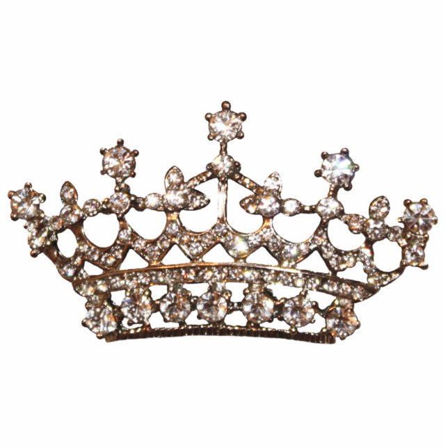 Tiara and Gems Sculpture (Front)