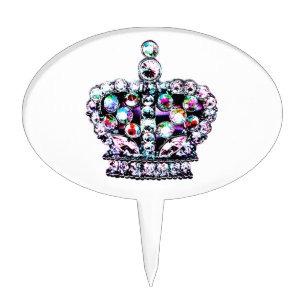 "TIARA" CAKE TOPPER
