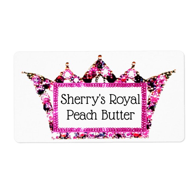 Tiara Household Labels (Front)