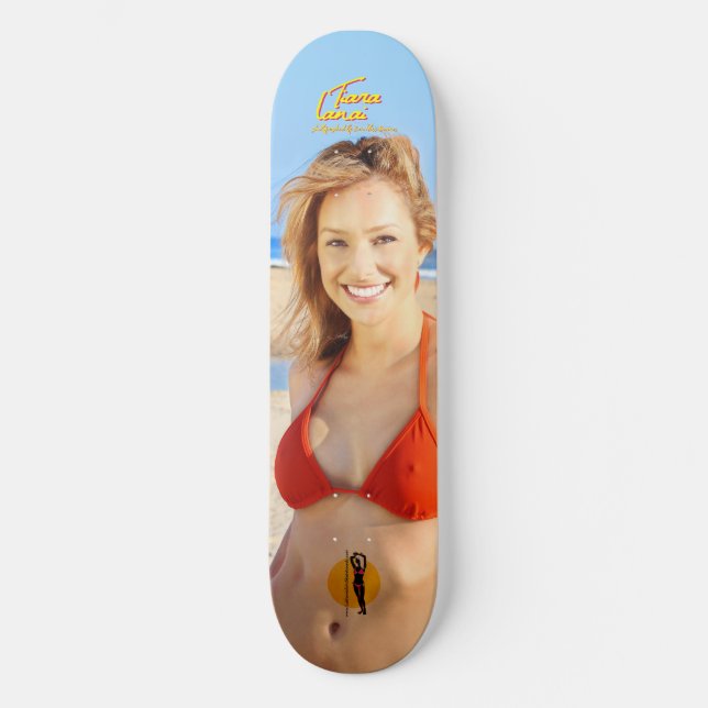 Tiara Lanai "Kasvot" Skateboard (Front)