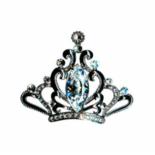 Tiara on stand cutout