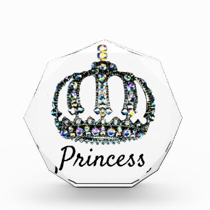 Tiara "Princess" Acrylic Gem Award