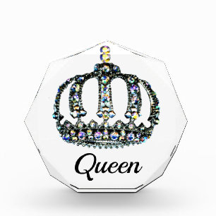 Tiara "Queen" Acrylic Gem Award