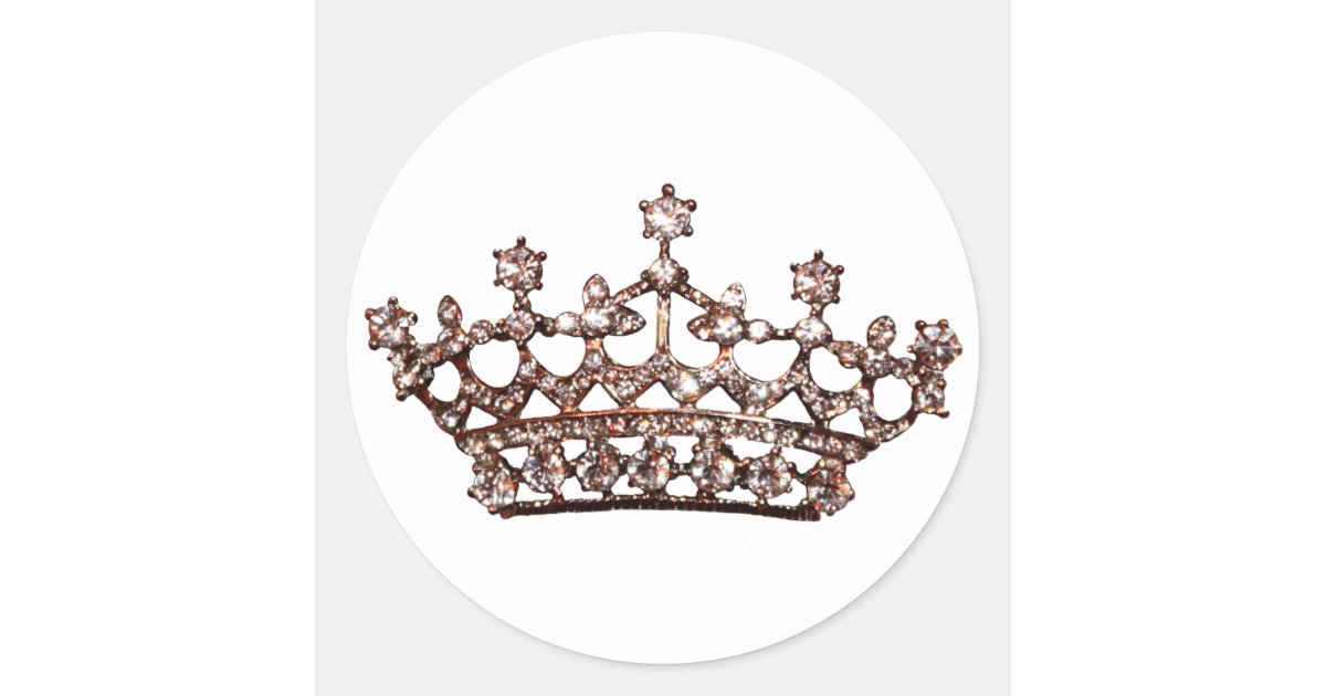 Tiara Stickers Zazzle