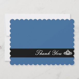 Tiara Thank You Note Card