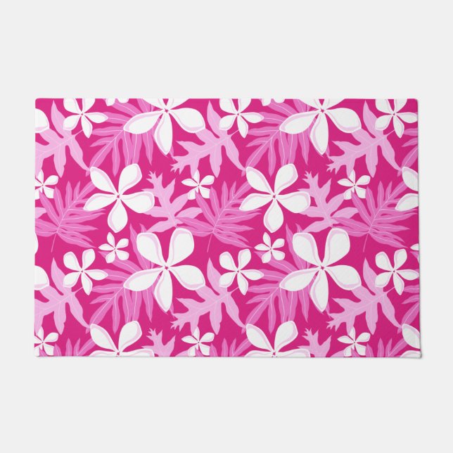 TIARE (HOT PINK) DOORMAT (Front)