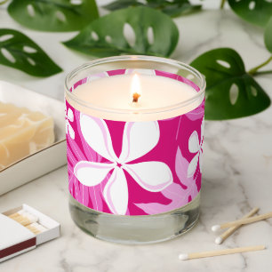 TIARE (PINK) SCENTED CANDLE