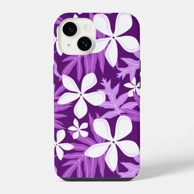 TIARE (PURPLE) Case-Mate iPhone CASE (Back)