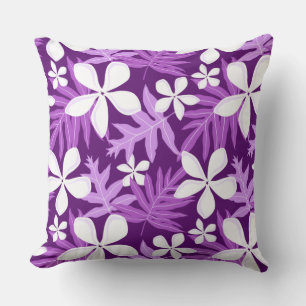 TIARE (PURPLE) THROW PILLOW