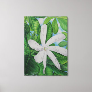 Tiare Tahiti Canvas Print