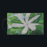 Tiare Tahiti Wristlet<br><div class="desc">Watercolor of a Tahitian gardenia by Joel Carlson of Honolulu.</div>