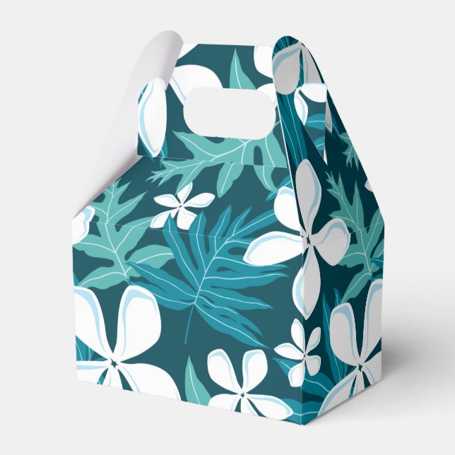 TIARE (TEAL) FAVOR BOXES (Front Side)