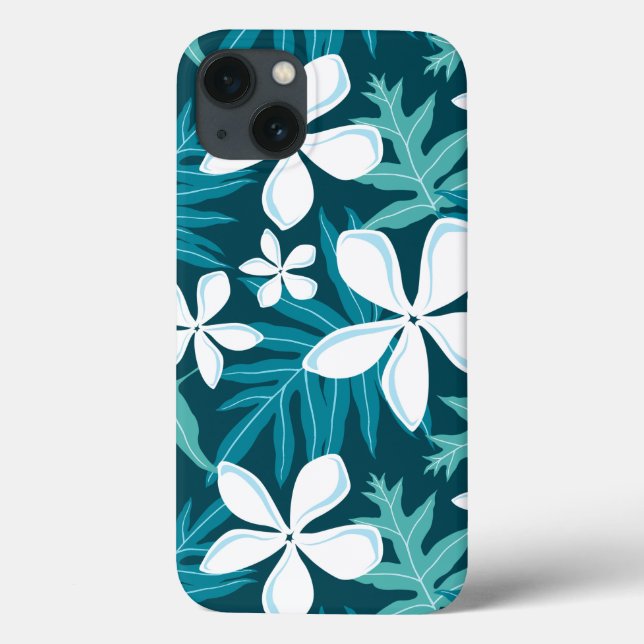 TIARE (TEAL) iPhone / iPad case (Back)
