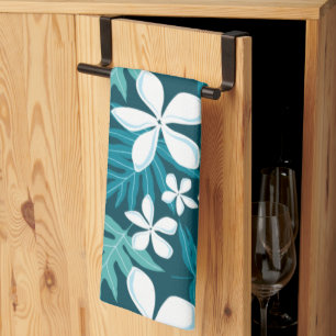 TIARE (TEAL) KITCHEN TOWEL