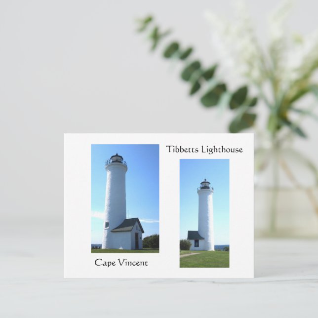 Tibbetts Lighthouse Postcard (Standing Front)