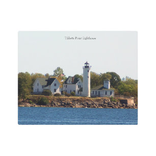 Tibbetts Point Lighthouse metal wall art