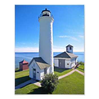 Tibbetts Point Lighthouse  New York Photo Print by LighthouseGuy at Zazzle