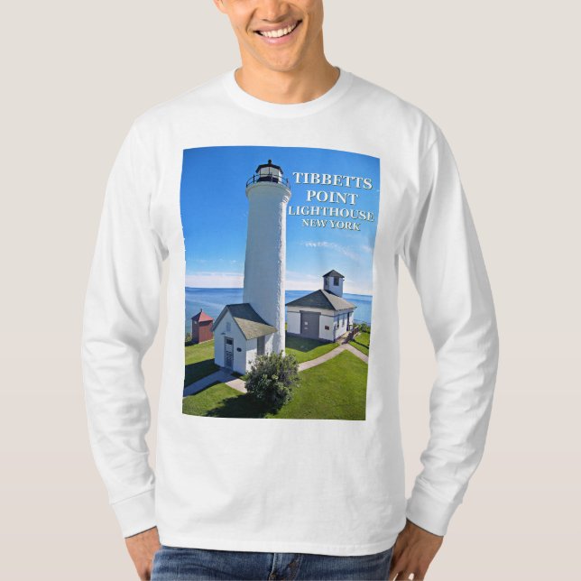 Tibbetts Point Lighthouse, New York Sweatshirt T-Shirt (Front)