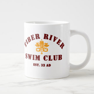 Tiber River Swim Club Giant Coffee Mug