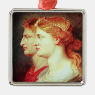 Tiberius and Agrippina, c.1614 Metal Ornament