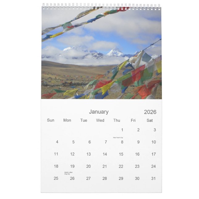 Tibet 2011 Calendar (Jan 2026)