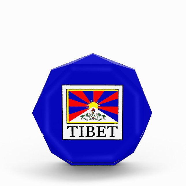 Tibet Acrylic Award (Front)