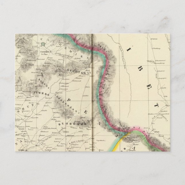 Tibet, Asia 68 Postcard (Front)