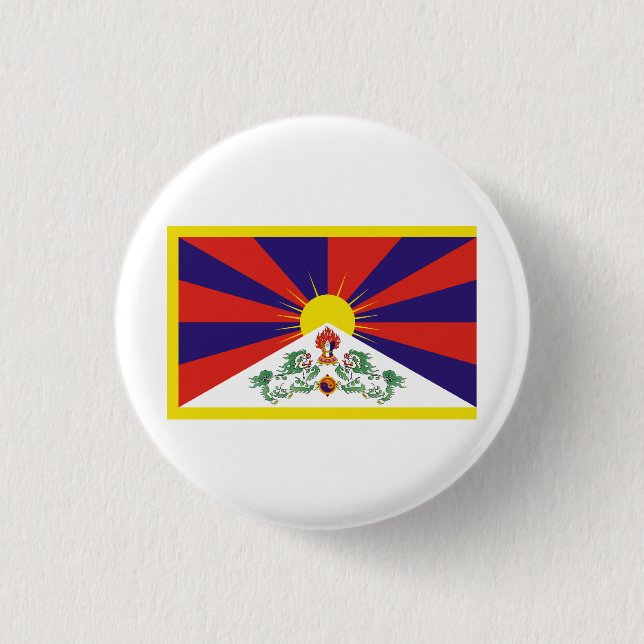 Tibet Button (Front)