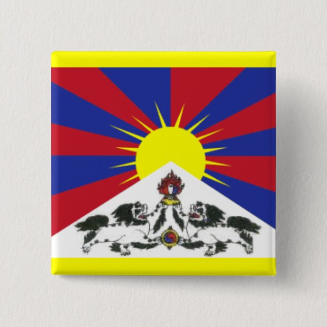 Tibet Button (Front)