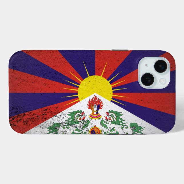 Tibet Case-Mate iPhone Case (Back (Horizontal))