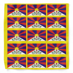 Tibet flag - Snow Lion Flag Bandana