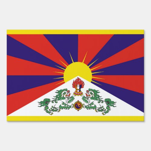 Tibet flag _ Snow Lion Flag Sign