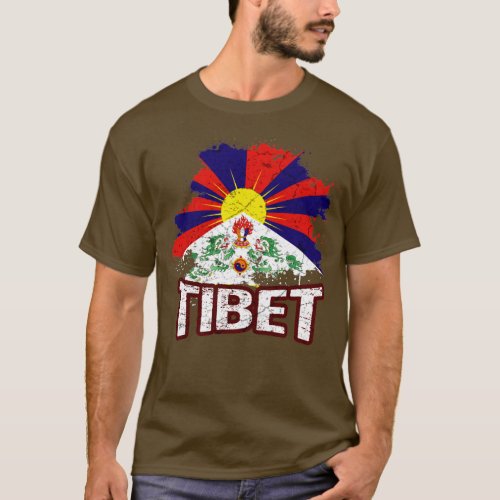 Tibet flag T_Shirt