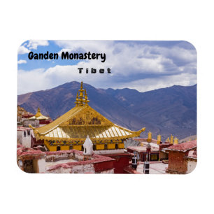 Tibet - Ganden Buddhist Monastery Magnet