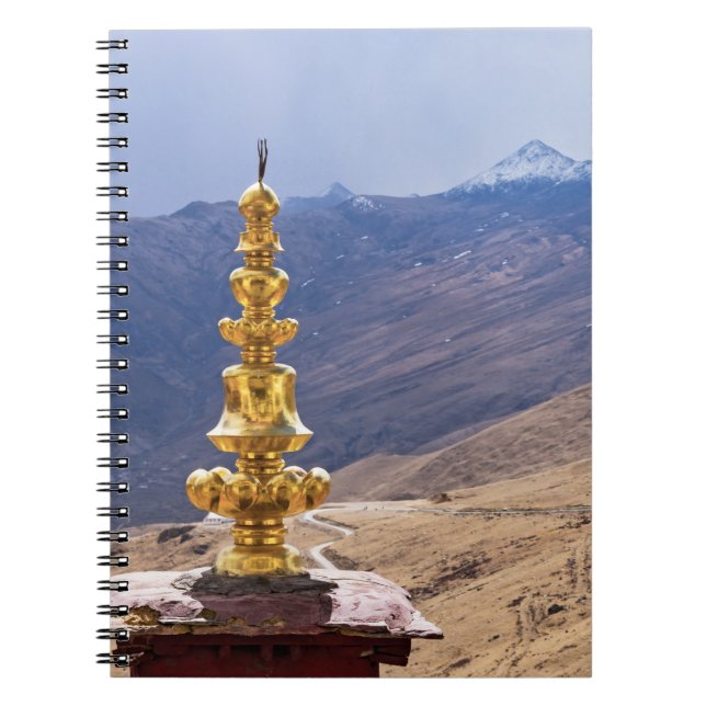 Tibet - Ganden Buddhist Monastery Notebook (Front)