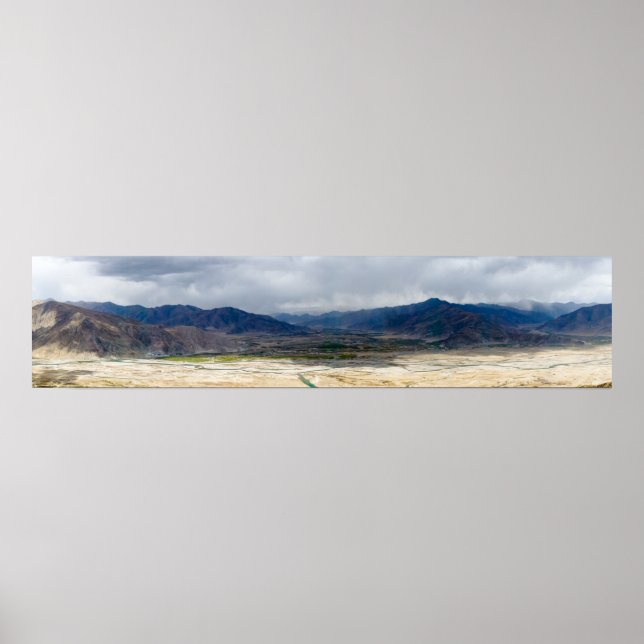 Tibet - Ganden Buddhist Monastery Poster (Front)