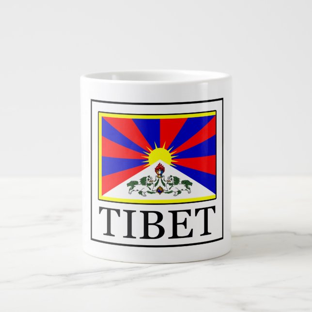 Tibet Giant Coffee Mug (Front)