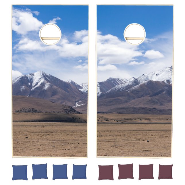 Tibet, Himalaya - Scenic Mountain landscape Cornhole Set (Set)