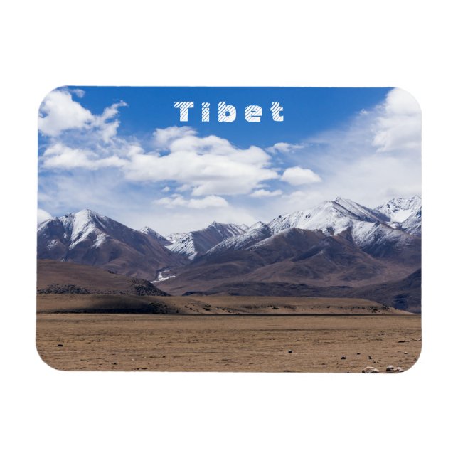 Tibet, Himalaya - Scenic Mountain landscape Magnet (Horizontal)