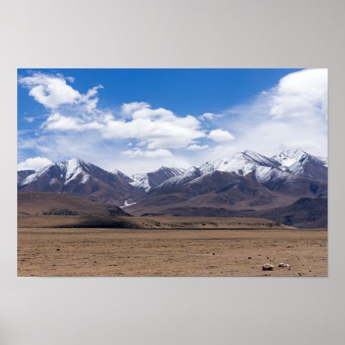 Tibet Himalaya _ Scenic Mountain landscape Poster