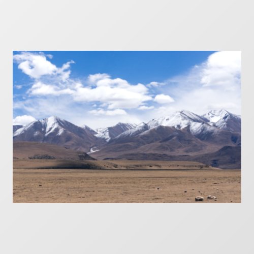 Tibet Himalaya _ Scenic Mountain landscape Window Cling