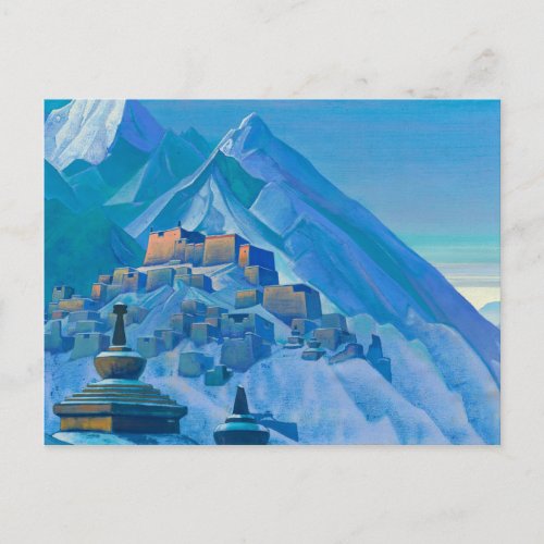 Tibet Himalayas 1933 by Nicholas Roerich Postcard