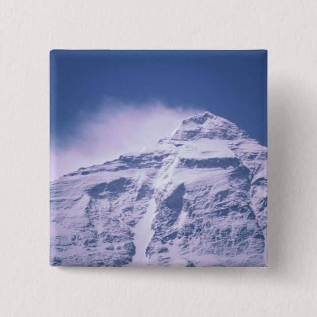 Tibet. Mt. Everest Button (Front)