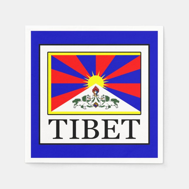 Tibet Paper Napkins (Front)