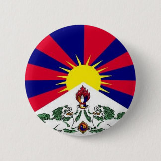 tibet pinback button