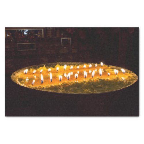 Tibet _ Ritual butter lamp Tissue Paper