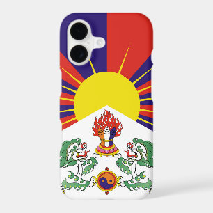 Tibet, Snow Lions, Tibetan flag - The Himalayas iPhone 17 Case
