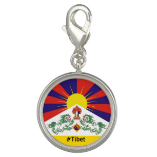 Tibet, Snow Lions, Tibetan flag - The Himalayas Charm