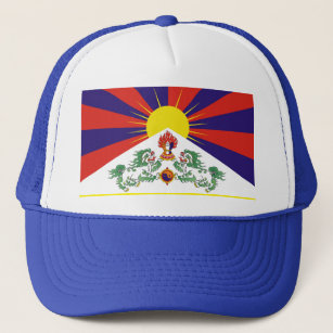 buddha trucker hat