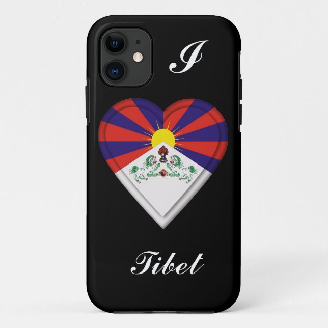 Tibet Tibetan flag Case-Mate iPhone Case (Back)